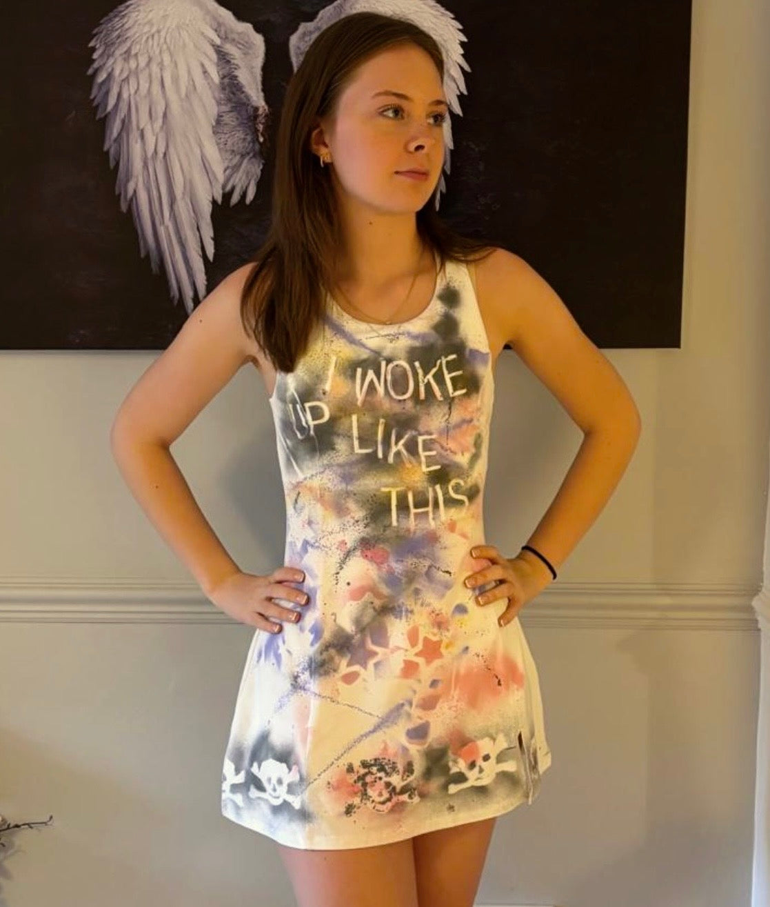 I woke up like this dress