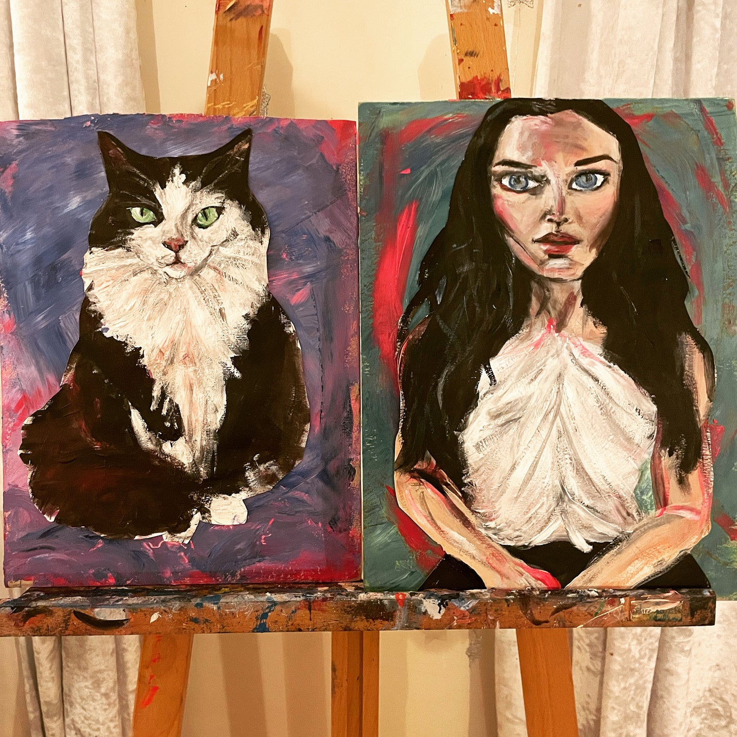Pet and Pet Parent Portrait