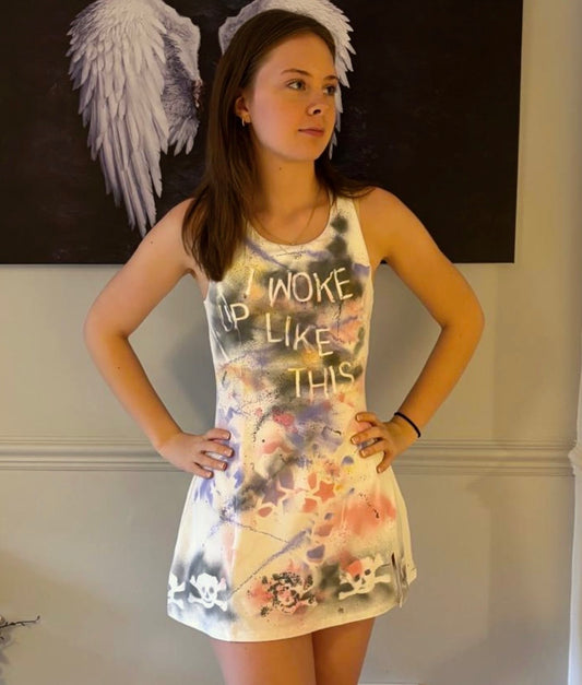 I woke up like this dress