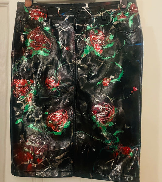 Savage Rose Garden PVC pencil